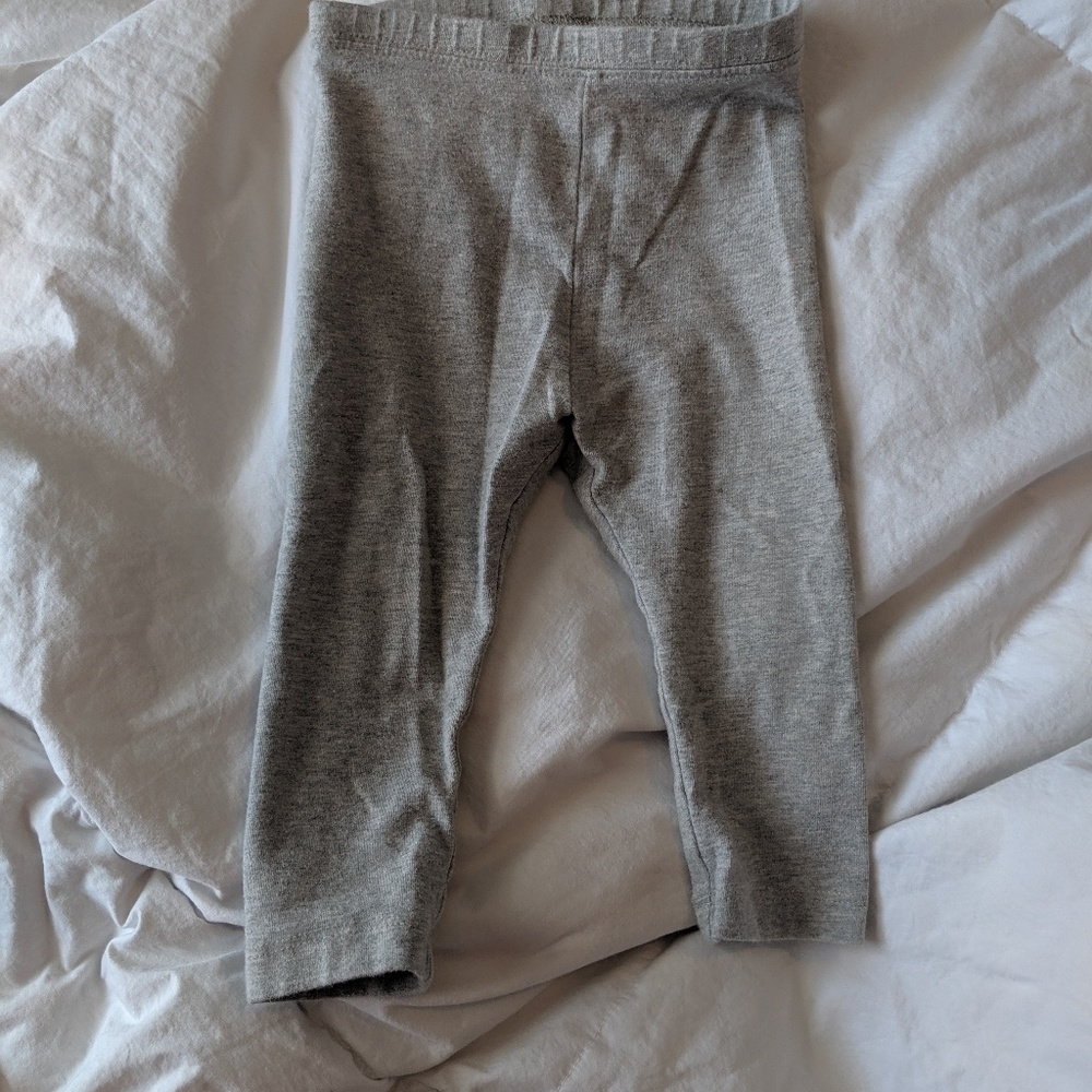 12-18 month old Navy gray leggings